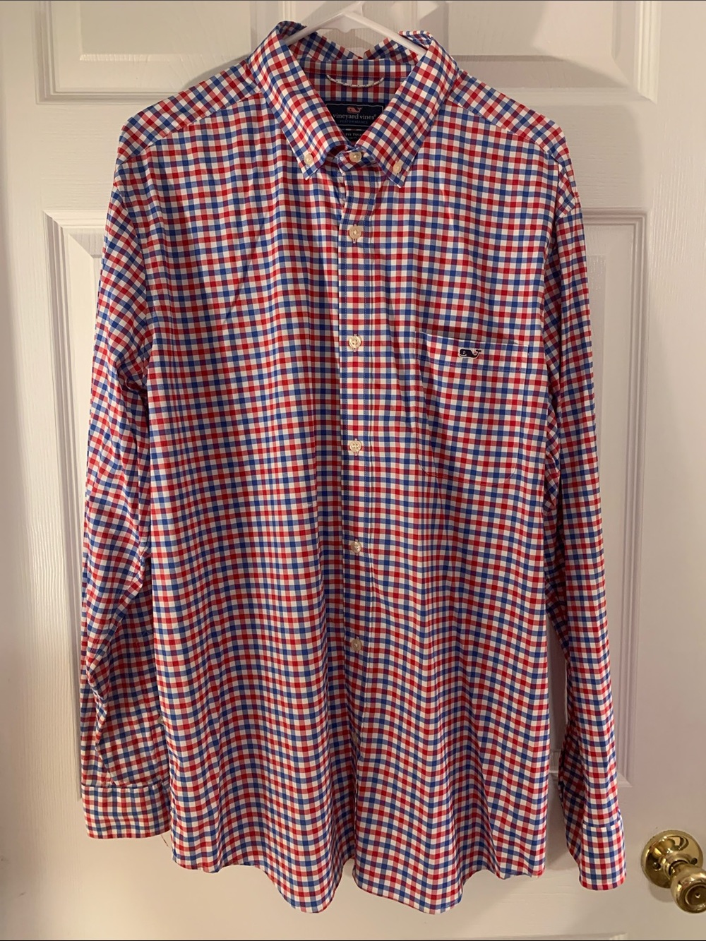 Vineyard Vines Red, White & Blue Tucker Button-Down Shirt
